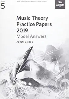2019 Music Theory Paper (Answers) - G5