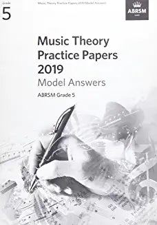 2019 Music Theory Paper (Answers) - G5