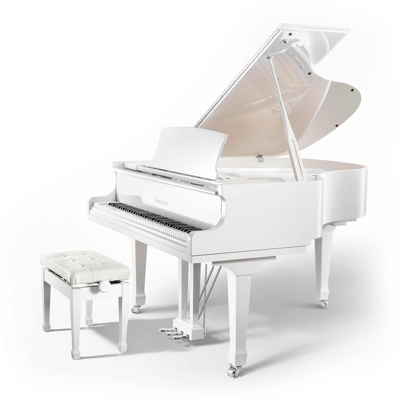 Pearl River Grand Piano GP150 White