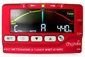Cherub 3 in 1 Metronome Tuner WMT-578RC Red