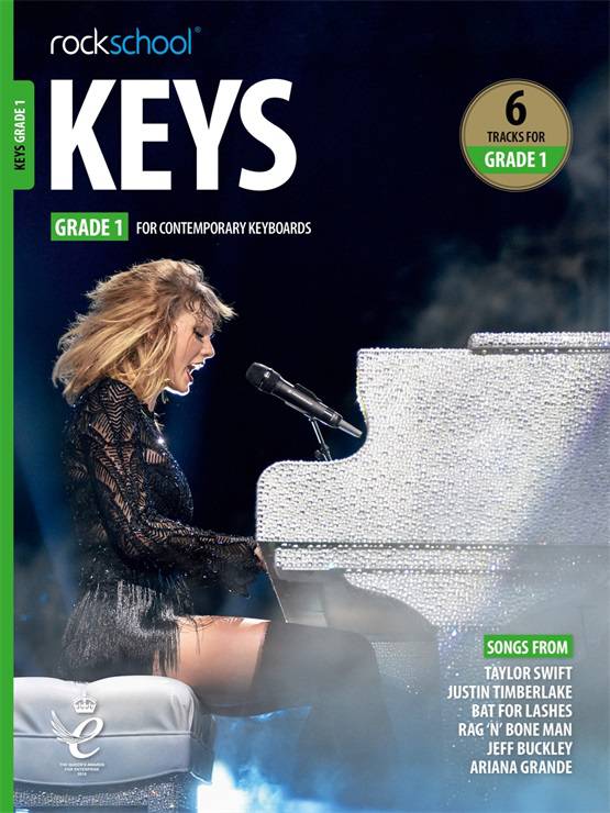 Rockschool Keys - Book Grade 1 (2019) singapore sg