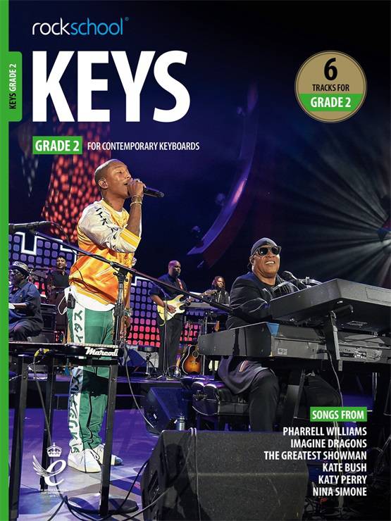 Rockschool Keys - Book Grade 2 (2019) singapore sg