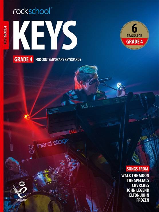 Rockschool Keys - Book Grade 4 (2019) singapore sg