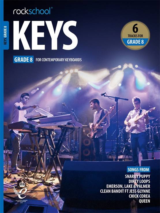 Rockschool Keys - Book Grade 8 (2019) singapore sg