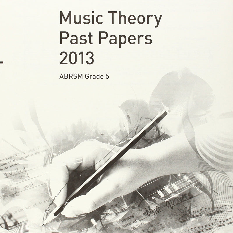2013 Music Theory Past Papers - Book Grade 5 singapore sg