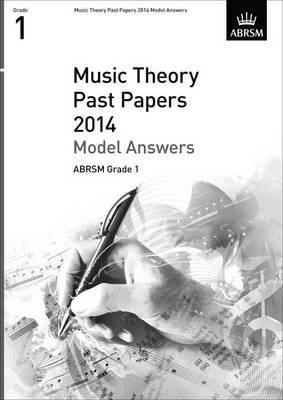 2014 Music Theory Past Papers - Book Grade 1 (Model Answers) singapore sg