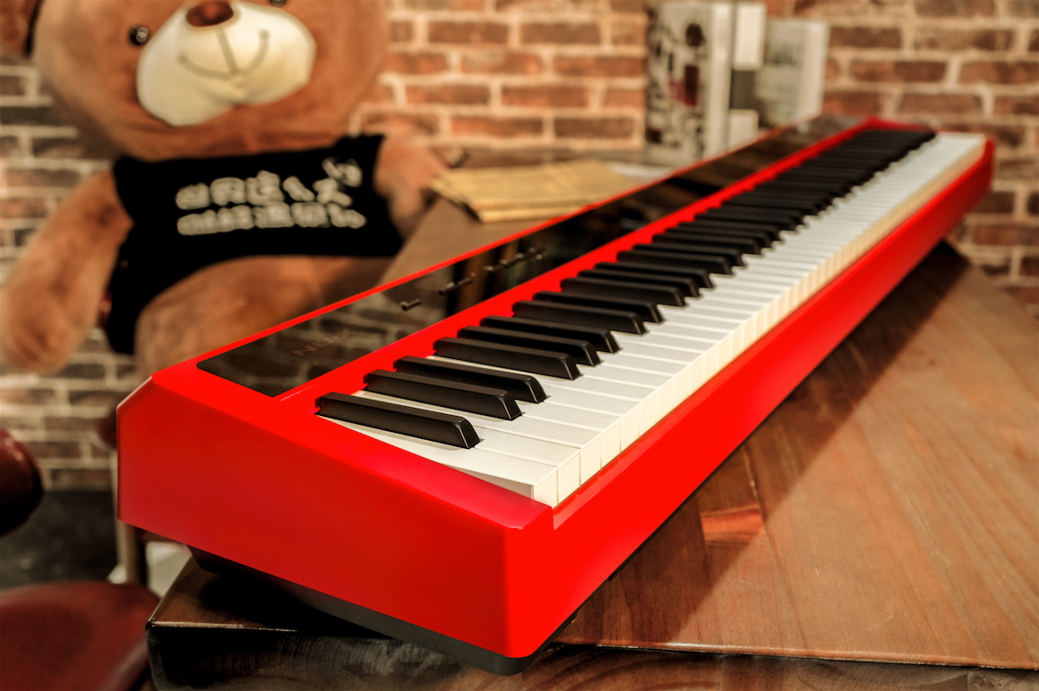 NUX Digital Piano NPK 10 Red with X Stand Cristofori Music