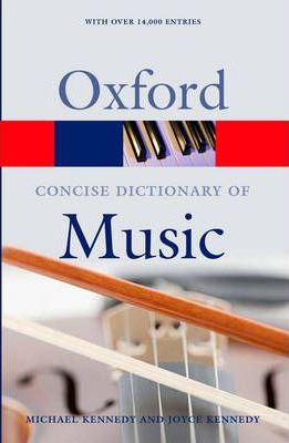 oxford concise dictionary of music book singapore sg