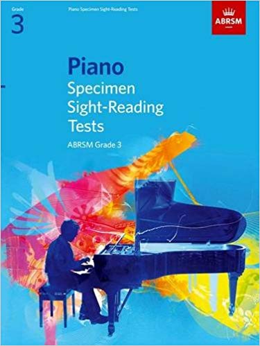 Piano Specimen Sight Reading Tests - Grade 3 Book