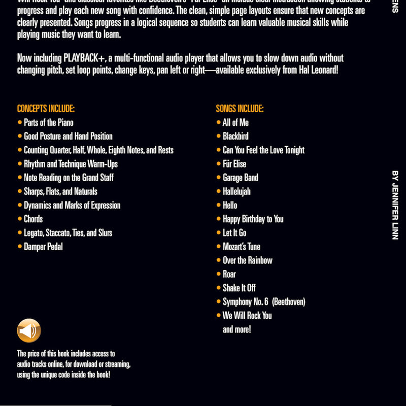 Hal Leonard - Piano For Teens Method - A Beginner's Guide