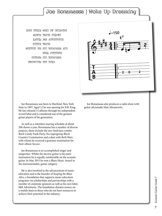 Rockschool Acoustic Guitar - G7