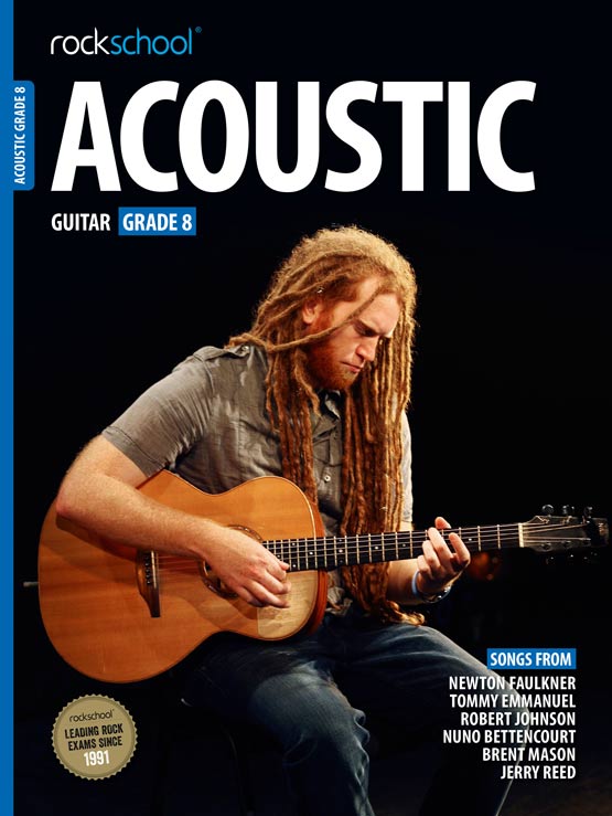 Rockschool Acoustic Guitar - Book Grade 8 singapore sg