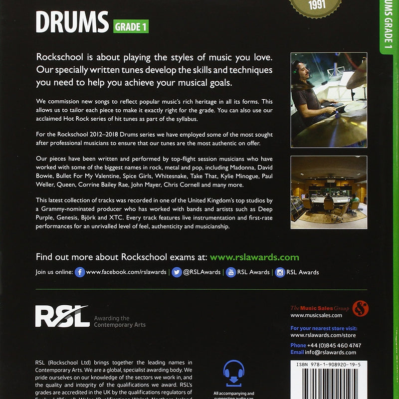 Rockschool Drums Grade 1