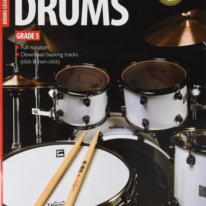 Rockschool Drums - Grade 5 (2012+) singapore sg