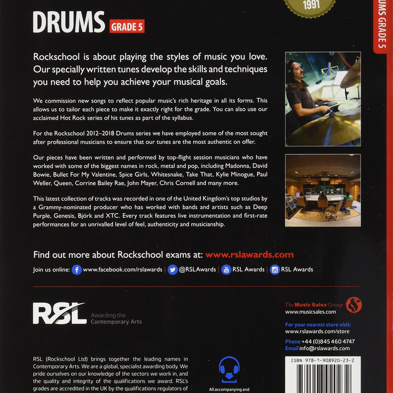 Rockschool Drums Grade 5