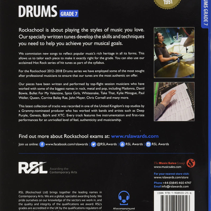 Rockschool Drums Grade 7