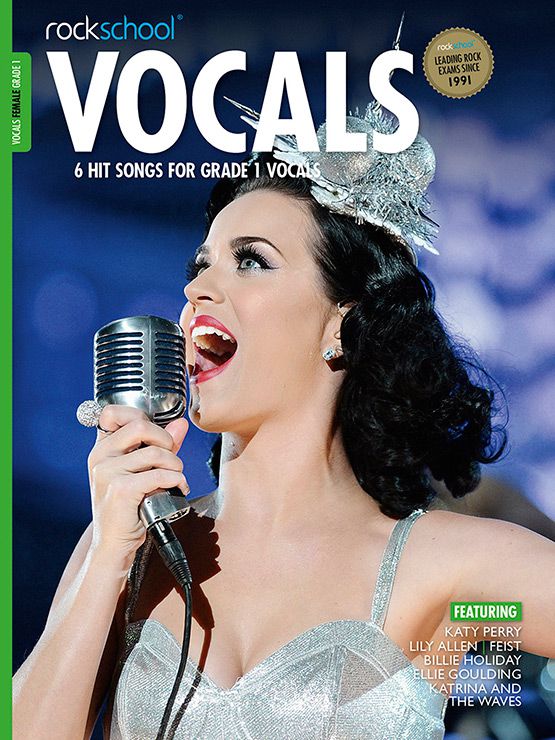 ROCKSCHOOL Female Vocals - Book Grade 1 singapore sg