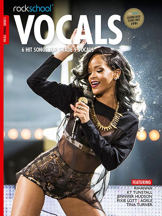ROCKSCHOOL Female Vocals - Book Grade 5 singapore sg