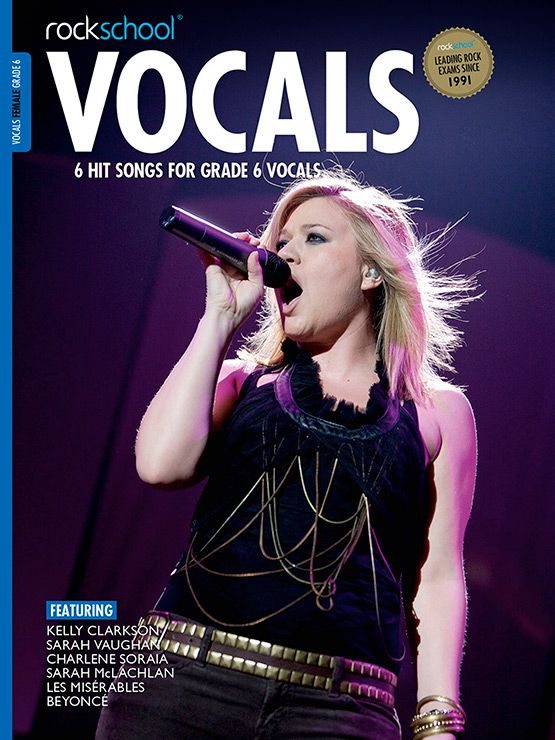ROCKSCHOOL Female Vocals - Book Grade 6 singapore sg
