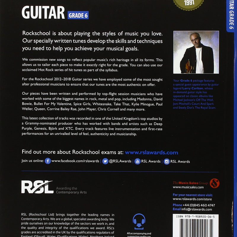 Rockschool Guitar Grade 6