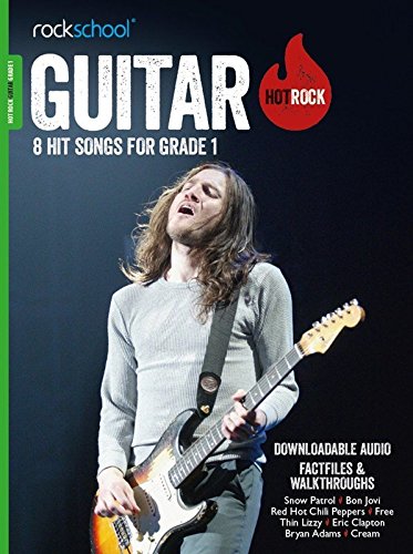 Rockschool Hot Rock Guitar - Book Grade 1 singapore sg