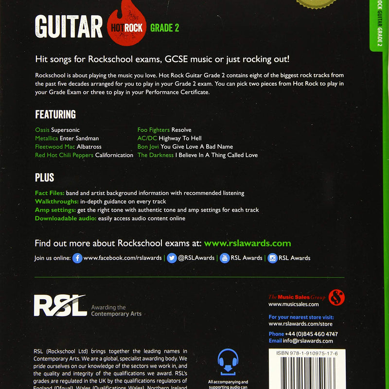 Rockschool Hot Rock Guitar G2