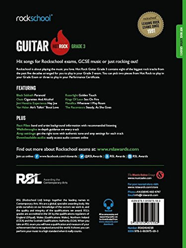Rockschool Hot Rock Guitar G3