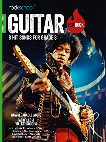 Rockschool Hot Rock Guitar - Book Grade 3 singapore sg