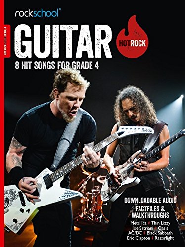 Rockschool Hot Rock Guitar - Book Grade 4 singapore sg