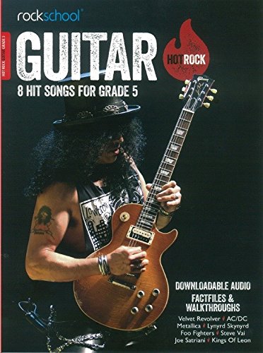 Rockschool Hot Rock Guitar - Book Grade 5 singapore sg