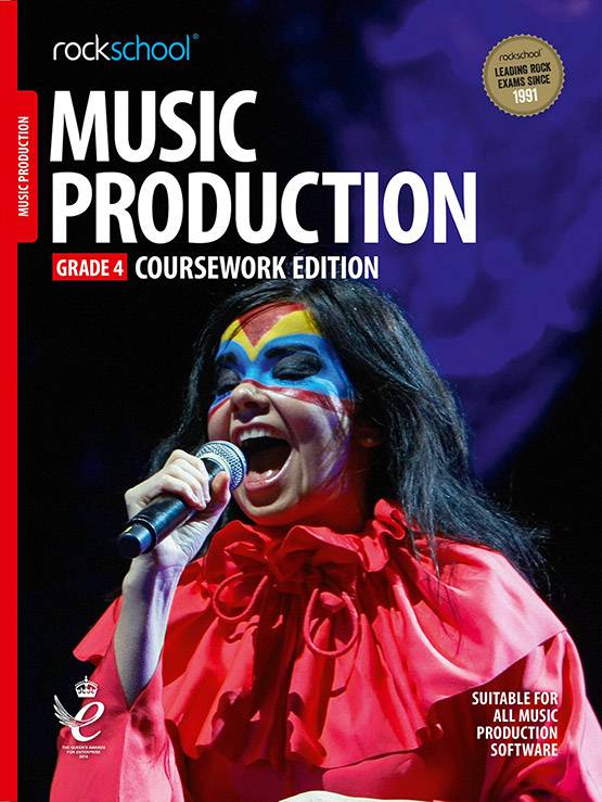 Rockschool Music Production Coursework Edition - Grade 4 (2019+) singapore sg