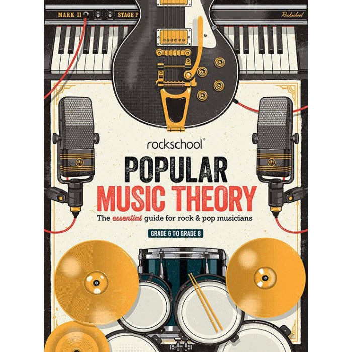 Rockschool Popular Music Theory - Grade 6 to 8 Book singapore sg