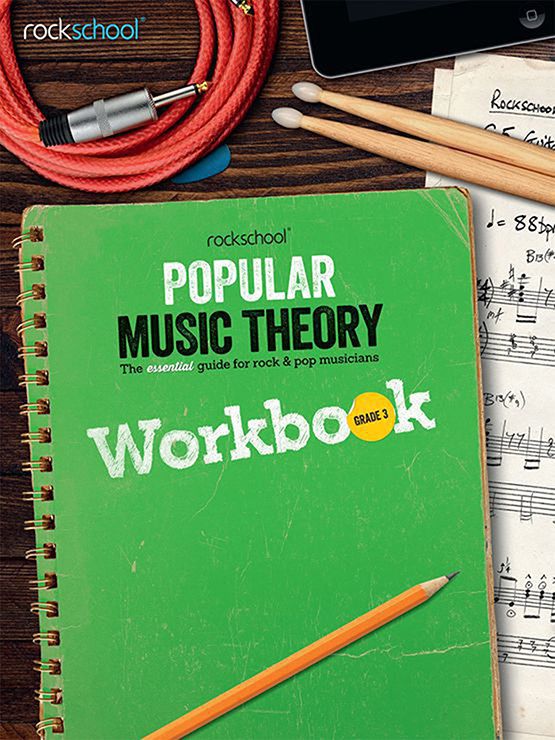 Rockschool Popular Music Theory Workbook Grade 3 singapore sg
