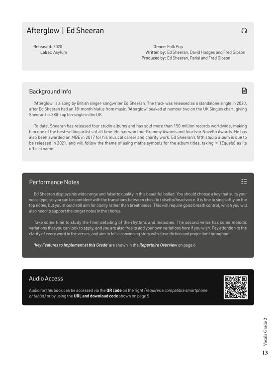 Rockschool Vocals Grade 2 (2021)