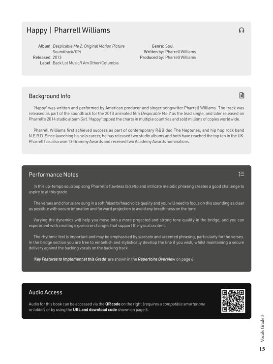 Rockschool Vocals Grade 3 (2021)