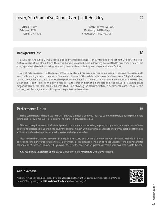 Rockschool Vocals Grade 7 (2021)