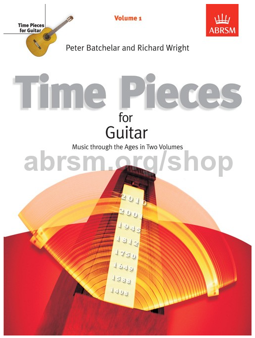 Time Pieces for Guitar - Book Vol. 1 singapore sg