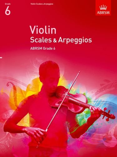 Violin Scales & Arpeggios - Book Grade 6 singapore sg