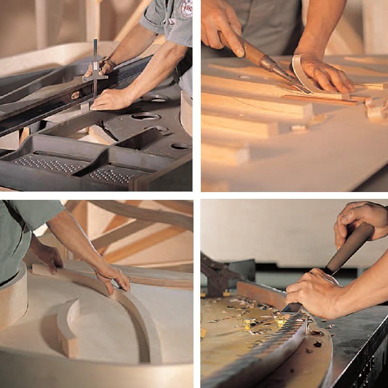 WM Knabe Upright Piano WMV-121MD Black